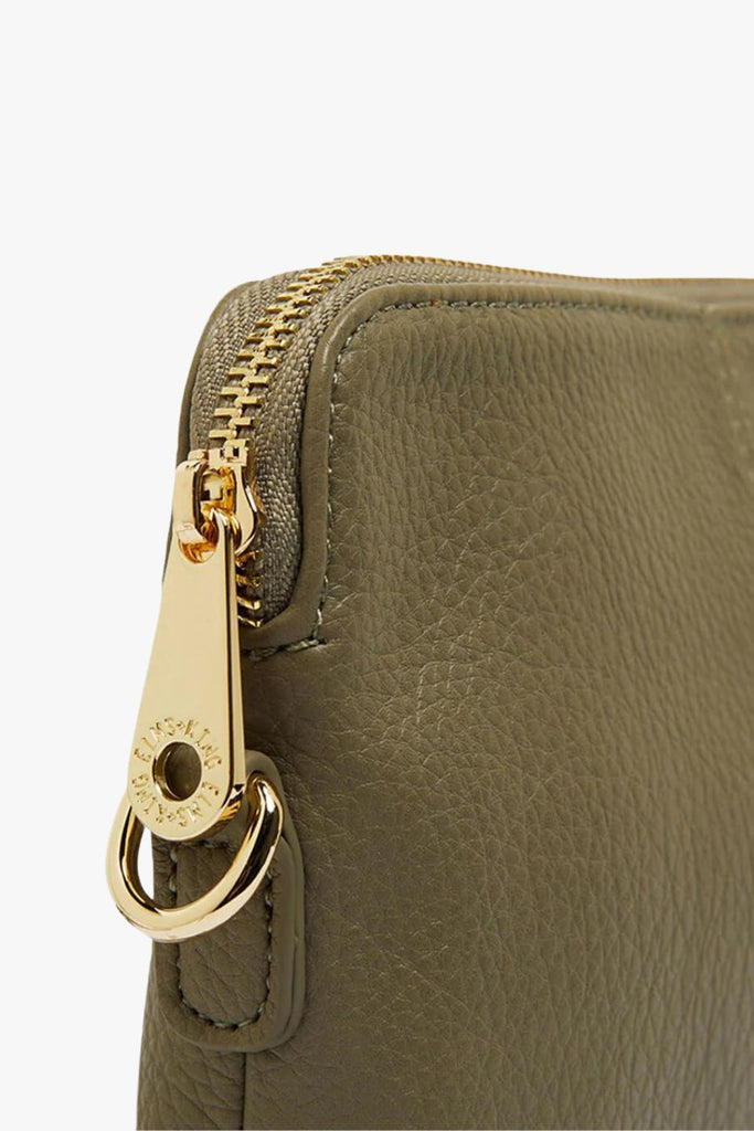 Bowery Wallet Silver Crinkle