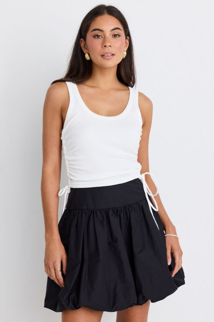 Shop Hush Black Bubble Mini Skirt 