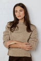 Forage Biscuit Mock Neck LS Jumper