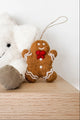 Felt Gingerbread Man with Red Bow