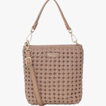 Coco Mini Taupe Braid Leather Bag ACC Bags - All, incl Phone Bags Saben   