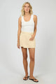 Lenni Butter Mini Denim Skort