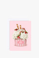 Strawberries + Chrysanthemums Greeting Card