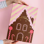 Gingerbread House Pink Chocolate Advent Calendar