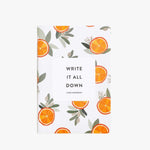 Oranges A5 Notebook HW Stationery - Journal, Notebook, Planner Father Rabbit   