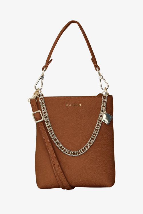 Tan Crossbody Mini Bag