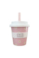 Delightful Pink Daisy Babyccino + Fluffy Cup