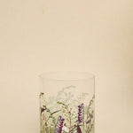 Wildflower Old Fashioned Print Glass Each