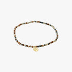 Indie Grey Mix Gold Plated Bracelet ACC Jewellery Pilgrim   