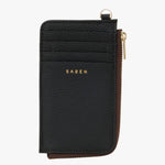 Winona Card Holder Black Leather