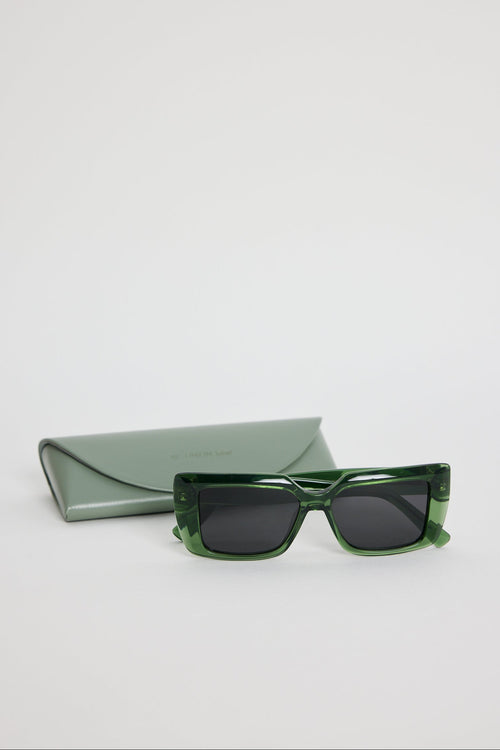 green square sunglasses