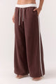 Sora Ganache Contrast Side Stripe Pant