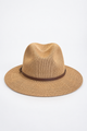 Sutton Caramel Brown Band Panama Hat
