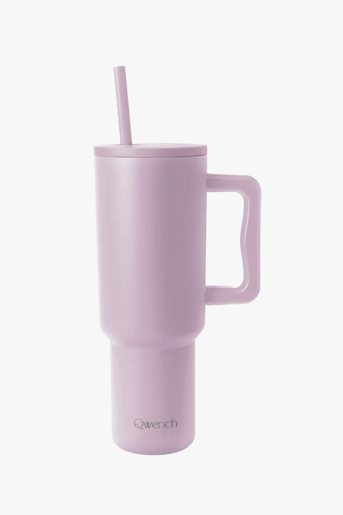 Quest Lavender Haze Insulated with Straw 1.1L Tumbler HW Drinkware - Tumbler, Wine Glass, Carafe, Jug Qwench   