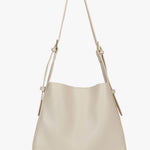 cream handbag