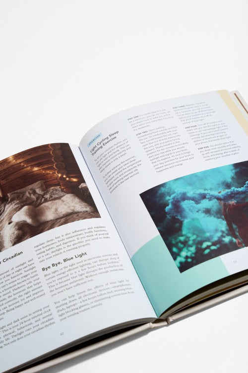 Pages of images and text from a book titled 'The Complete Guide to Self Care' by Kiki Ely