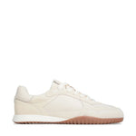 Glinda Off White Suede Casual Sneaker