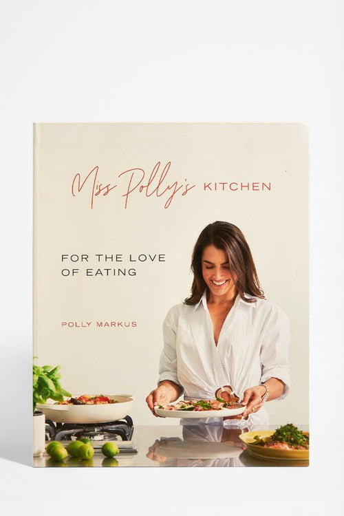 Front cover of cookbook ' Miss Polly's Kitchen' by Polly Markus