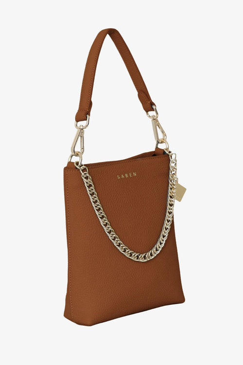 Tan Crossbody Mini Bag