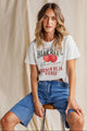 Biarittz Vintage White Fruit Printed Tee