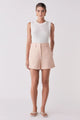 Portsea Peach Linen Short
