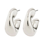 Jennings Silver Hoop Earrings