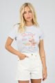 Social Club Snow Marle Cocktail Print Baby Tee