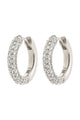 Tatum Recycled Silver Crystal Earrings