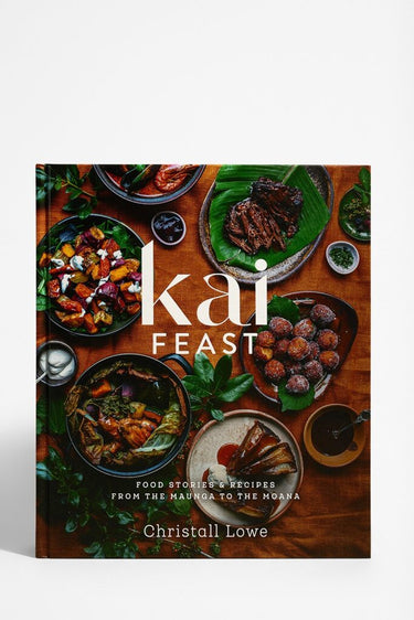 Front cover of cookbook titled Kai Feast by Christall Lowe