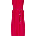 Neck Point Hot Pink Maxi Dress WW Dress Coop   