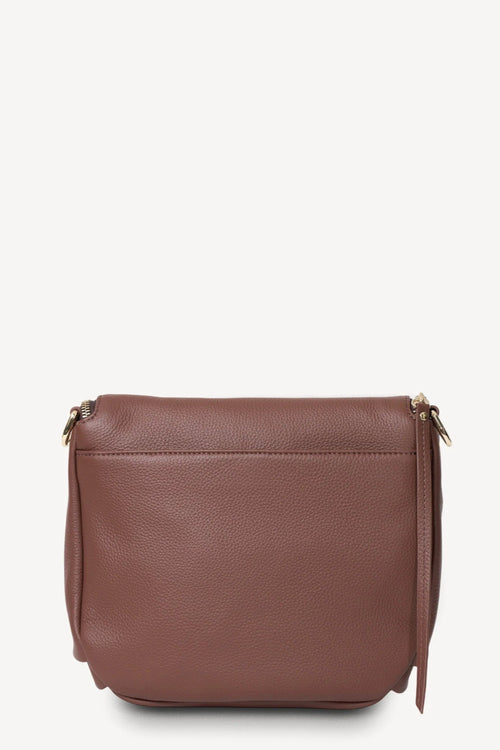 Brown shoulder bag