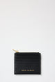 Small Black Leather Card Holder