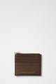 Small Chocolate Leather Card Holder