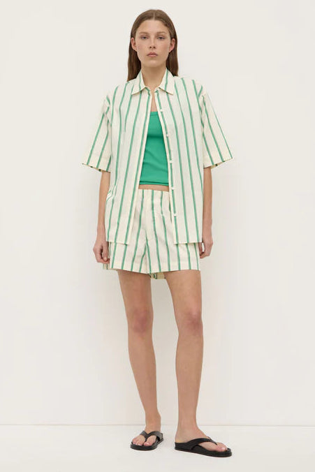 Woman wearing Agnes Stripe Short