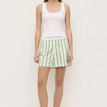 Woman wearing Agnes Stripe Short