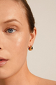 Alexane Recycled Gold Chunky Mini Hoop Earrings