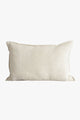 Arcadia Almond Beige Feather Inner 40x60cm Linen Cushion
