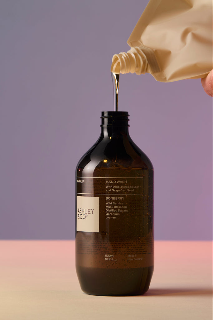Shop Top Up Washup All Over EOL Bonberry Refill 1ltr | Flo & Frankie