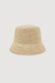 Raffia Natural Short Brim Bucket Hat