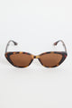 Barcelona Brown Tort Cat Eye Sunglasses