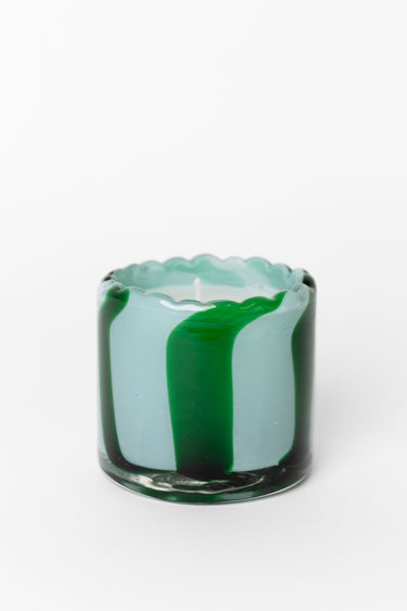 Billie Sky Emerald 8cm Glass Candle