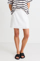 Palma White Mini Skirt