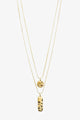 Blink Recycled 2-in-1 Gold-Plated EOL Necklace