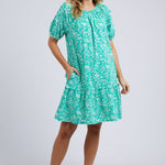 Bloom Emerald Floral Dress WW Dress Foxwood   