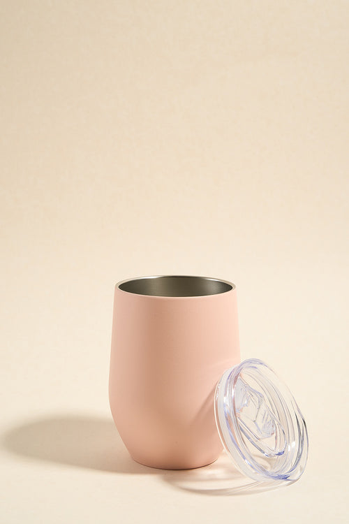 pink wine tumbler keep cup