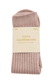 Blush Cosy Ribbed Socks
