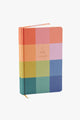 Book cloth Journal Rainbow Check I Am Enough
