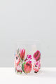 Botanic Blooms Print 400ml Glass