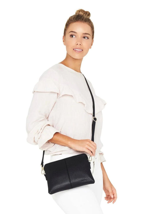 Bowery Black Clutch Wallet ACC Bags - Clutch, Shoulder, Tote, Bum, Backpack Elms+King   