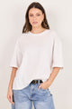Boyfriend White Oversized Tee